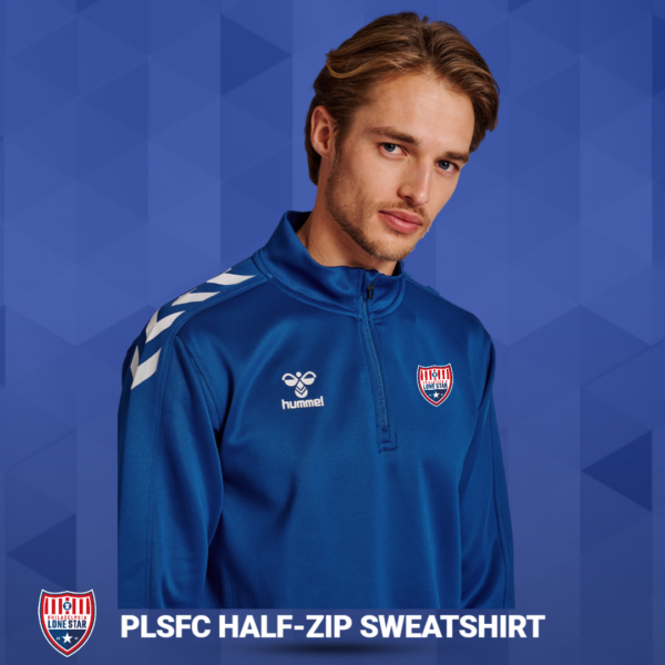 PLSFC Half-Zip Sweatshirt - Royal