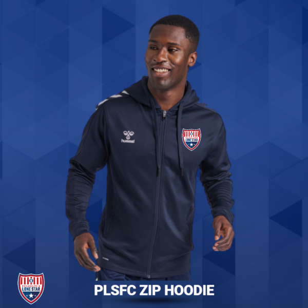 PLSFC Zip Hoodie - Navy