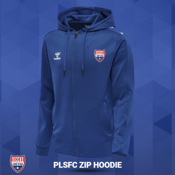 PLSFC Zip Hoodie - Royal